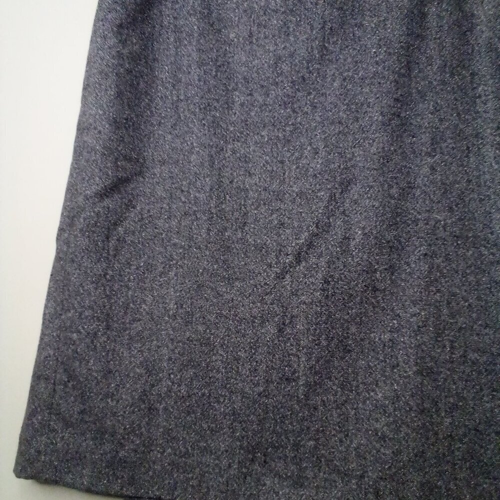 Ann Taylor Loft Skirt Women 4 Classic Wool Blend Gray - Picture 6 of 10